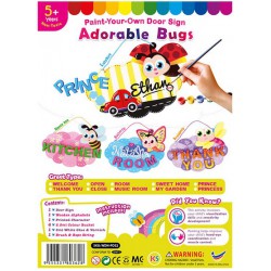 Wooden Bug Door Sign Kit Wooden Bug Door Sign Kit